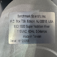 Benchmark B3D 1320 Super Nutation Mixer image 3